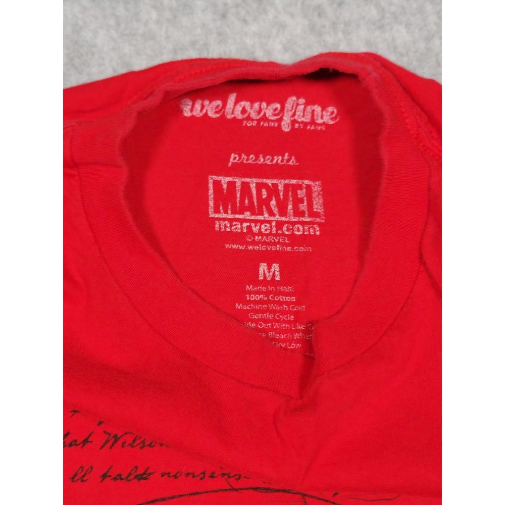 Deadpool Leonadro DaVinci Sketch t Woman's T Shirt Size M - Picture 2 of 6